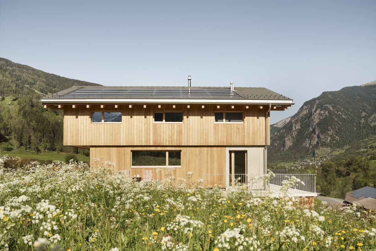 construction villa familiale versegères valais