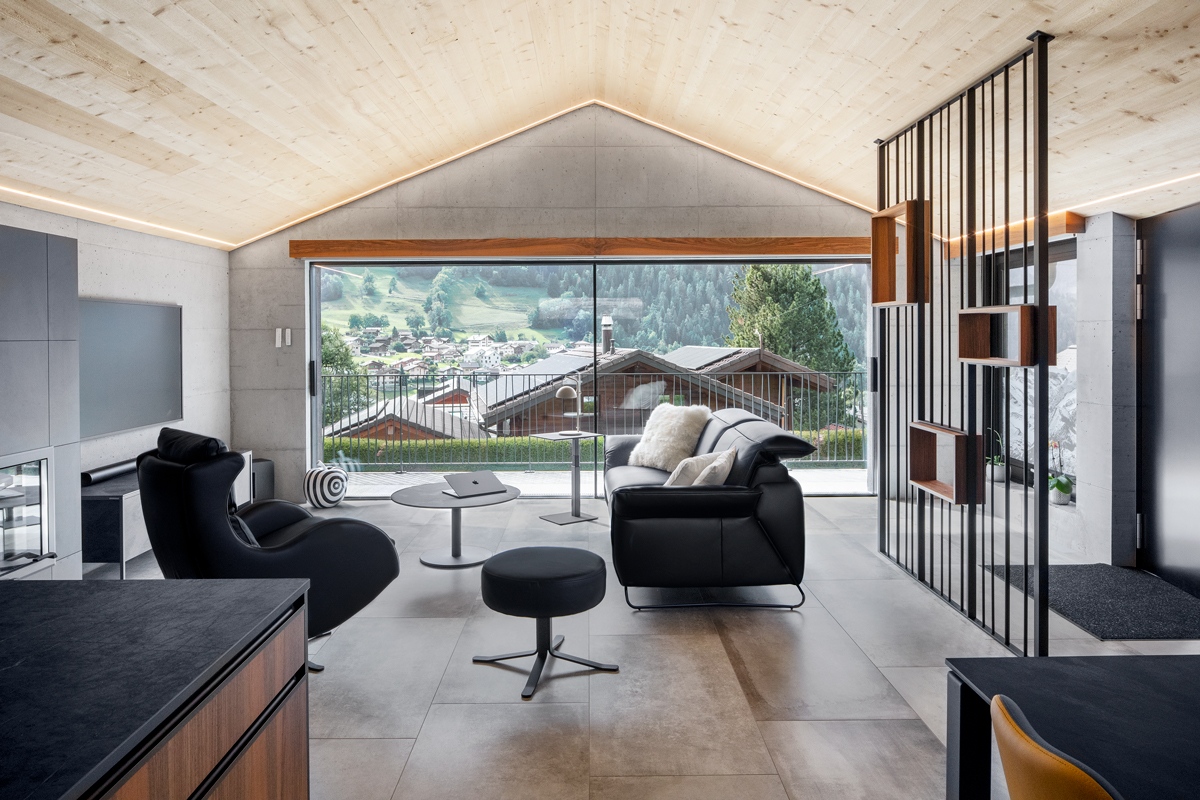 construction villa contemporaine villette valais